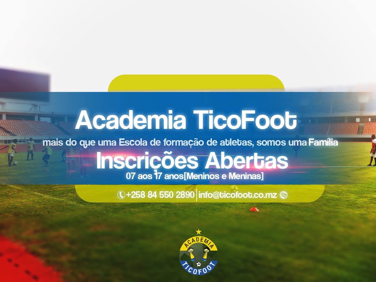 Academia TicoFoot: inscrições Abertas